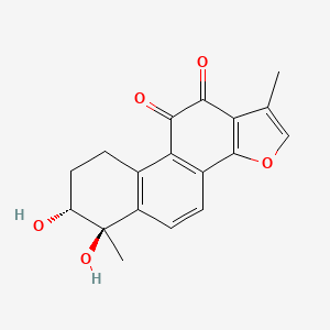 molecular formula C18H16O5 B1219477 Tanshindiol C CAS No. 96839-30-4