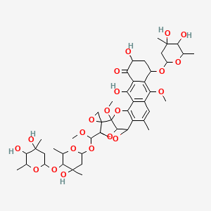 molecular formula C46H62O21 B1219482 LL-D49194beta2 CAS No. 99743-21-2
