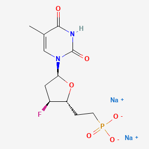 molecular formula C11H14FN2Na2O6P B1219491 Tdfpeht CAS No. 137248-58-9