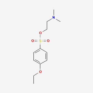 4-Ethoxybenzenesulfonic acid 2-(dimethylamino)ethyl ester