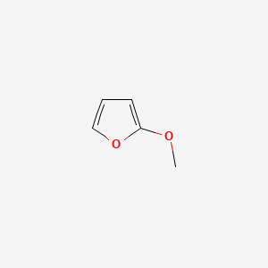 molecular formula C5H6O2 B1219529 2-Methoxyfuran CAS No. 25414-22-6