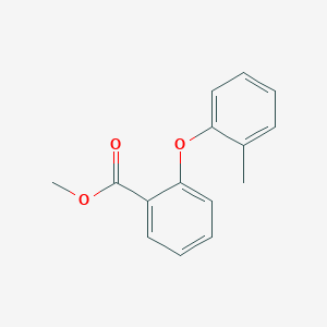molecular formula C15H14O3 B12195409 Methyl 2-(2-methylphenoxy)benzoate CAS No. 21905-71-5