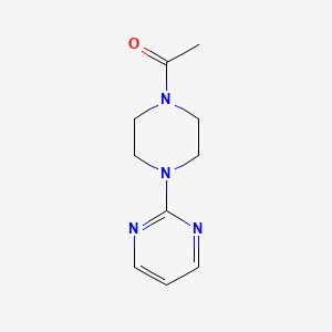 molecular formula C10H14N4O B12195465 1-(4-Pyrimidin-2-ylpiperazin-1-yl)ethanone CAS No. 191487-40-8