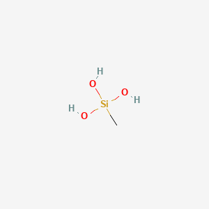 molecular formula CH6O3Si B1219558 甲基硅烷三醇 CAS No. 2445-53-6