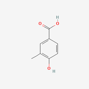 molecular formula C8H8O3 B1219566 4-Hydroxy-3-methylbenzoic acid CAS No. 499-76-3