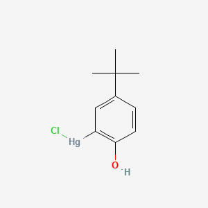 molecular formula C10H13ClHgO B1219570 Mercurobutol CAS No. 498-73-7