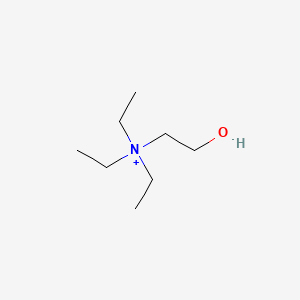 B1219574 Triethylcholine CAS No. 302-61-4