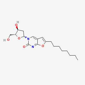 molecular formula C19H28N2O5 B1219579 UNII-K647SW1D14 CAS No. 215668-64-7