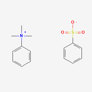 Benzenaminium, N,N,N-trimethyl-, benzenesulfonate