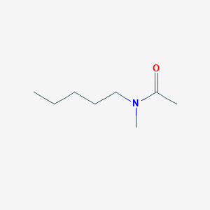 molecular formula C8H17NO B1219597 Methylpentylacetamide CAS No. 4164-91-4