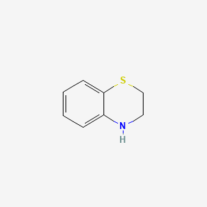molecular formula C8H9NS B1219598 3,4-Dihydro-2H-1,4-benzothiazine CAS No. 3080-99-7