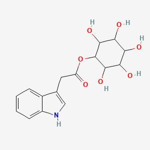 (2,3,4,5,6-pentahydroxycyclohexyl) 2-(1H-indol-3-yl)acetate