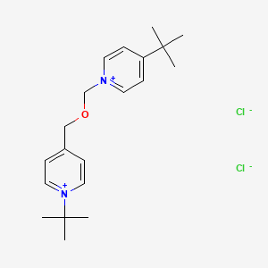 Pyridinium, 1,1'-oxydimethylenebis(4-tert-butyl-, dichloride