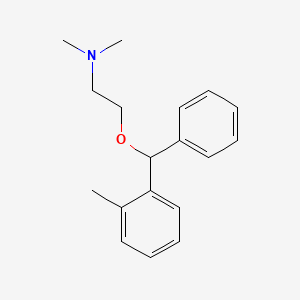 molecular formula C18H23NO B1219630 Orphenadrine CAS No. 83-98-7