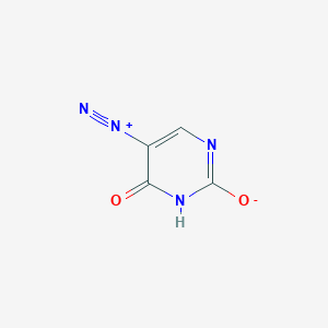 molecular formula C4H2N4O2 B1219636 5-Diazouracil CAS No. 2435-76-9