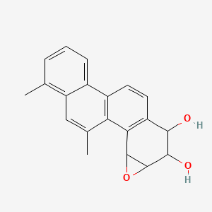 1,2-Dihydroxy-5,7-dimethyl-3,4-epoxy-1,2,3,4-tetrahydrochrysene