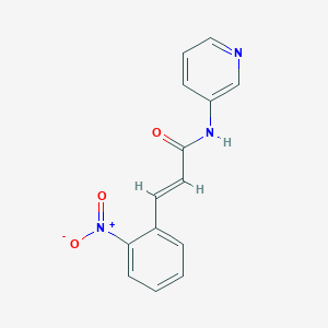3-(2-nitrophenyl)-N-3-pyridinylacrylamide