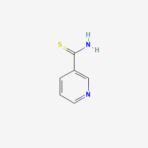 molecular formula C6H6N2S B1219654 Thionicotinamide CAS No. 4621-66-3