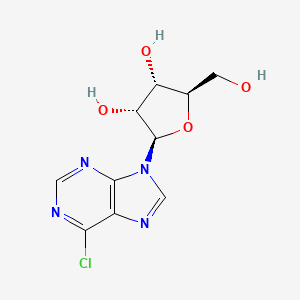 molecular formula C10H11ClN4O4 B1219661 6-Chloropurine riboside CAS No. 2004-06-0