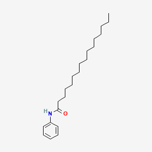 molecular formula C22H37NO B1219662 Palmitanilide CAS No. 6832-98-0