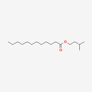 molecular formula C17H34O2 B1219665 Isoamyl Laurate CAS No. 6309-51-9