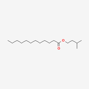 molecular formula C17H34O2 B1219665 Isoamyl laurate CAS No. 6309-51-9