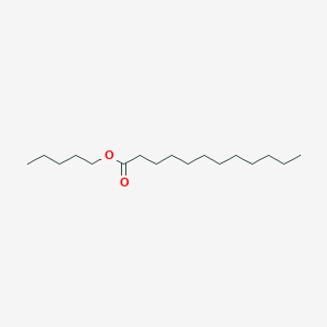 molecular formula C17H34O2 B1219667 Amyl laurate CAS No. 5350-03-8