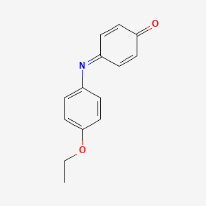 4-(4-Ethoxyphenylimino)-2,5-cyclohexadiene-1-one