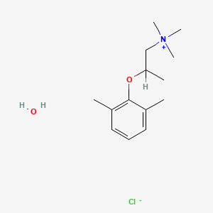 Trimethyl(2-(2,6-dimethylphenoxy)propyl)ammonium chloride monohydrate