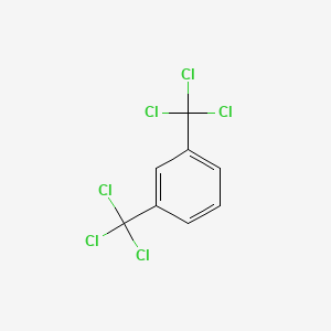 molecular formula C8H4Cl6 B1219691 1,3-Bis(trichloromethyl)benzene CAS No. 881-99-2