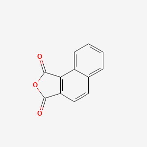 molecular formula C12H6O3 B1219696 1,2-NAPHTHALIC ANHYDRIDE CAS No. 5343-99-7