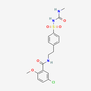 molecular formula C18H20ClN3O5S B1219698 Glicondamide CAS No. 52994-25-9