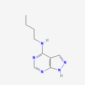 N-Butyl-1H-pyrazolo[3,4-d]pyrimidin-4-amine
