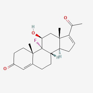 9-Fluoro-11beta-hydroxypregna-4,16-diene-3,20-dione