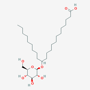13-(beta-D-glucosyloxy)docosanoic acid