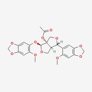 molecular formula C24H24O11 B1219715 Phrymarolin I CAS No. 38303-95-6