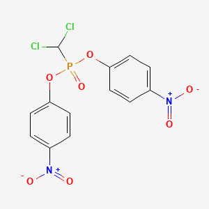 Dichloromethyl O,O-di-(4-nitrophenyl) phosphonate