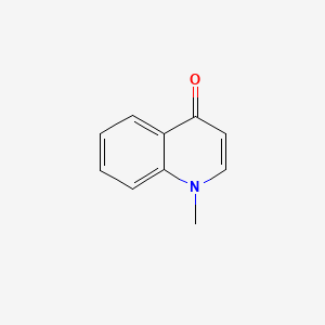 molecular formula C10H9NO B1219776 Echinopsine CAS No. 83-54-5