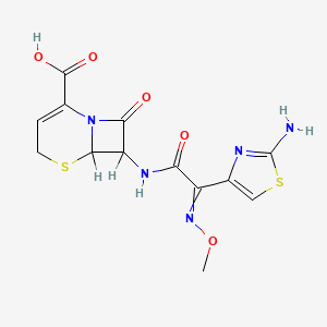 molecular formula C13H13N5O5S2 B1219777 ceftizoxime 