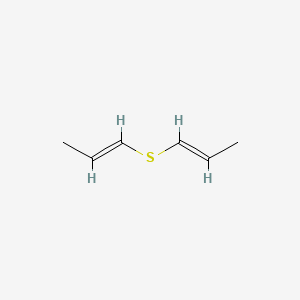molecular formula C6H10S B12197789 Dipropenyl sulfide CAS No. 33922-80-4
