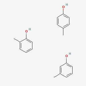 molecular formula C21H24O3 B1219786 cresol 