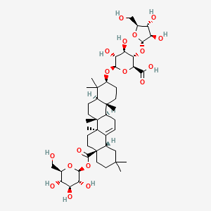 molecular formula C47H74O18 B1219800 Araloside A CAS No. 7518-22-1