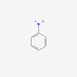 molecular formula C6H7N<br>C6H7N<br>C6H5NH2 B1219803 Phenylamino CAS No. 2348-49-4