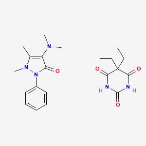 molecular formula C21H29N5O4 B1219812 Veramid CAS No. 8015-18-7