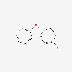 molecular formula C12H7ClO B1219818 2-Chlorodibenzofuran CAS No. 51230-49-0