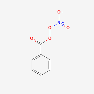 molecular formula C7H5NO5 B1219819 Peroxybenzoyl nitrate CAS No. 32368-69-7