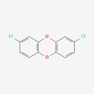 molecular formula C12H6Cl2O2 B1219820 2,8-Dichlorodibenzo-4-dioxin CAS No. 38964-22-6
