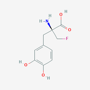 2-(Fluoromethyl)-3-(3,4-dihydroxyphenyl)alanine