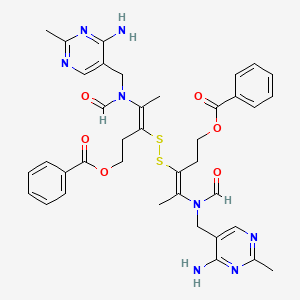 molecular formula C38H42N8O6S2 B1219859 C38H42N8O6S2 CAS No. 2667-89-2