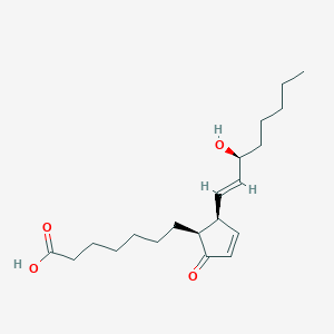 molecular formula C20H32O4 B121987 8-iso-PGA1 CAS No. 211186-29-7